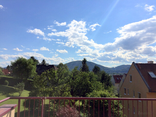 Ausblick von der Terrasse